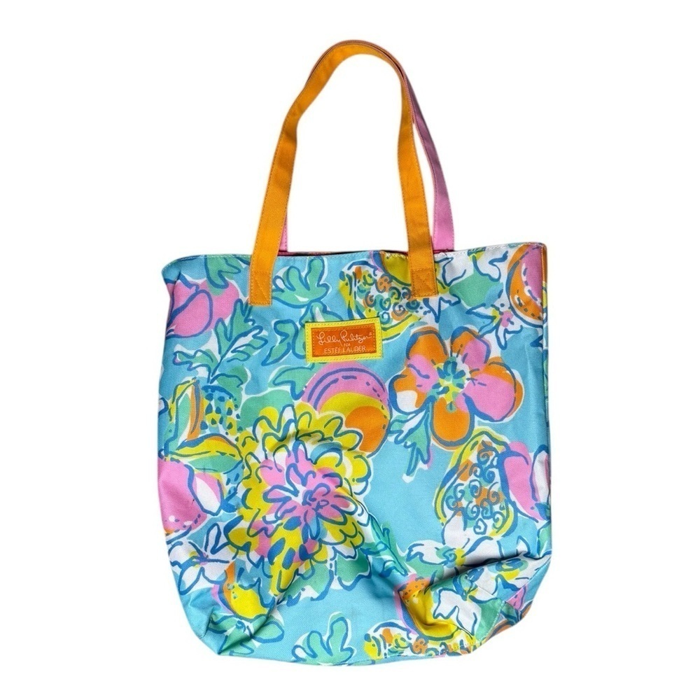 Lilly Pulitzer x Estée Lauder Floral Tote Bag – Gift With Purchase ( GWP )